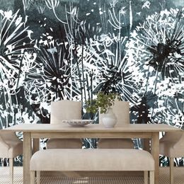 Tapeta minimalistická pampeliška