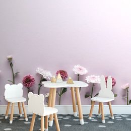 Samolepící fototapeta malebné zátiší z chryzantém