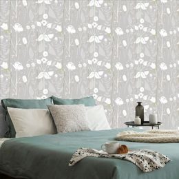 Tapeta romantické luční květiny