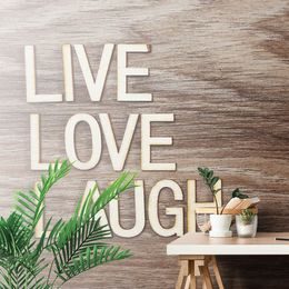 Stylová tapeta Live Love Laugh