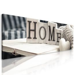 Obraz zátiší s nápisem Home