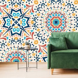 Samolepící tapeta zajímavý pestrobarevný vzor