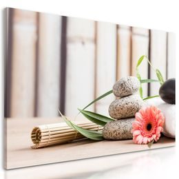 Obraz meditační zátiší s prvky Feng Shui