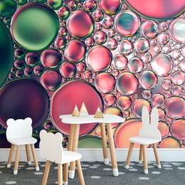 Tapeta kapky plné barev