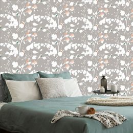 Samolepící tapeta okouzlující jemné ptáčci