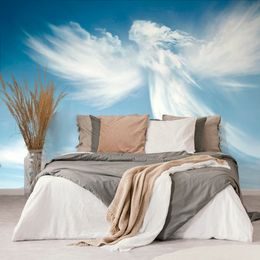 Zajímavá samolepící tapeta fascinující oblak anděla