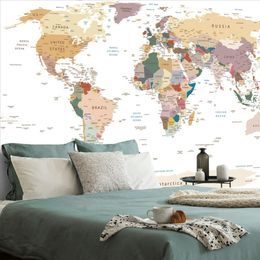 Samolepící tapeta klasická mapa