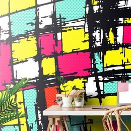 Samolepící tapeta pestrobarevný pop art