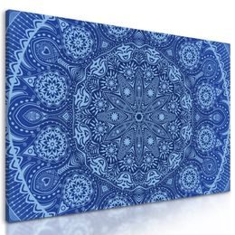 Obraz modrá luxusní Mandala