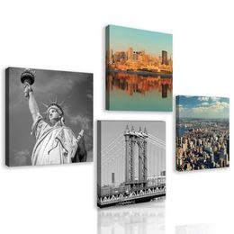 Set obrazů New York v krásném provedení
