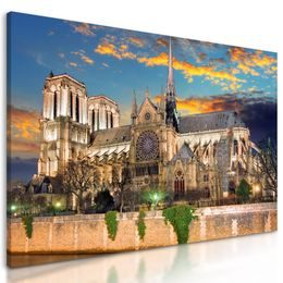 Obraz Notre Dame pýcha paříže