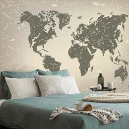 Tapeta vintage mapa