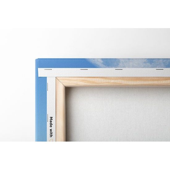 Obraz měsíc za horizontem