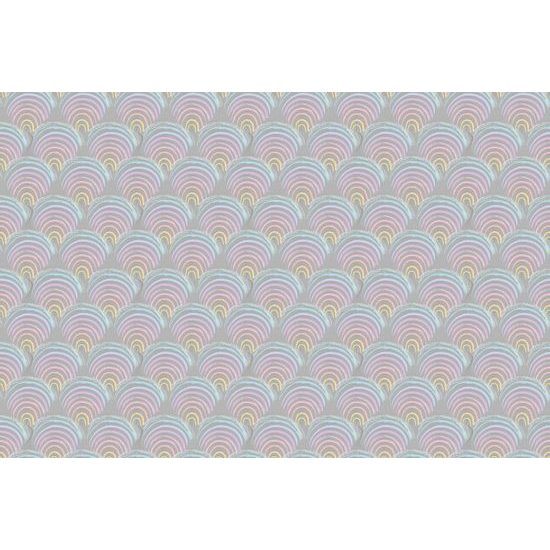 Samolepící tapeta roztomilé veselé duhy