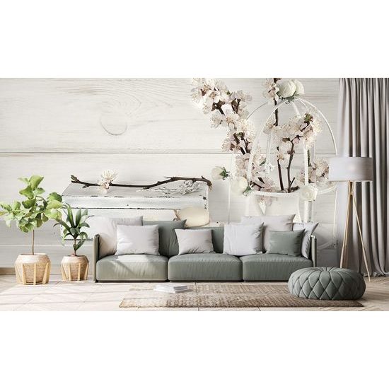 Samolepící fototapeta zátiší v jemných tónech barev