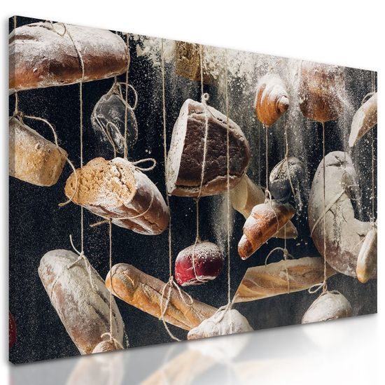 Obraz visící pečivo