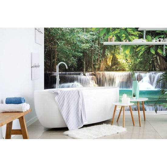 Samolepící fototapeta krásná oáza v džungli