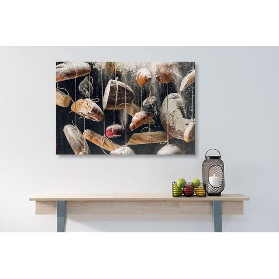 Obraz visící pečivo