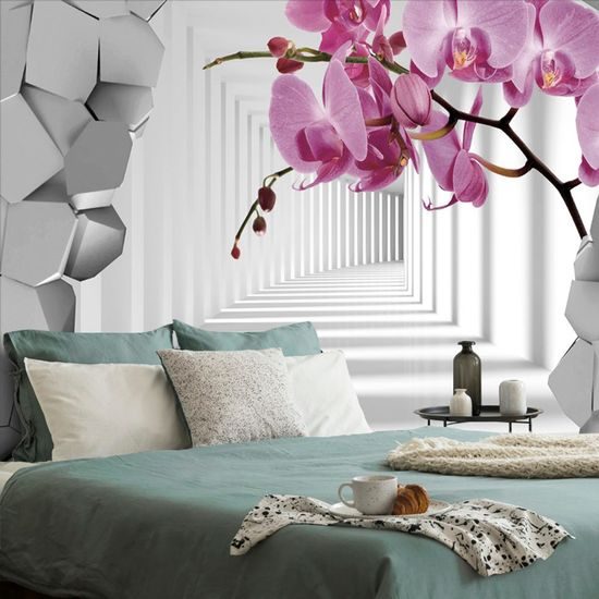 Samolepící tapeta jedinečná orchidej