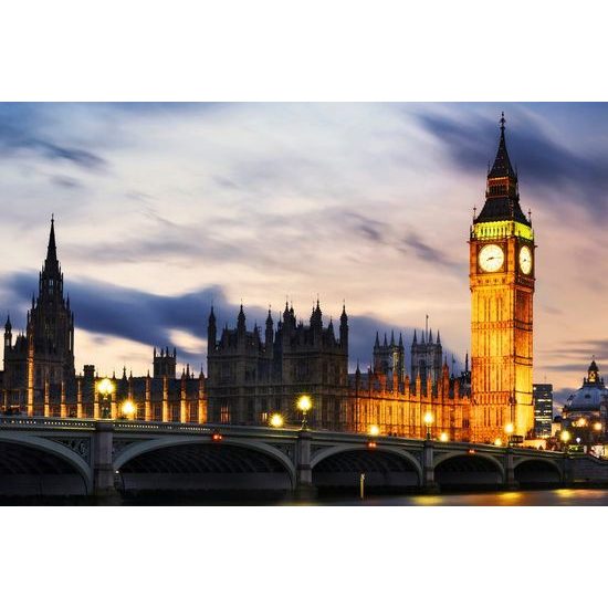 Originální samolepící fototapeta londýnský Big Ben