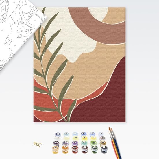 Malování podle čísel pastelové zátiší