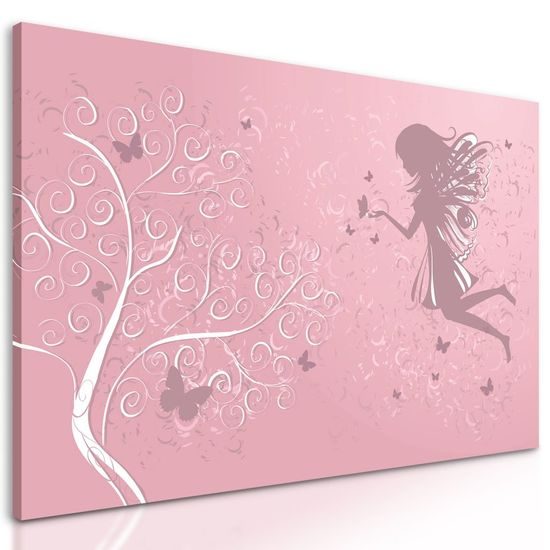 Obraz víla v zemi motýlů