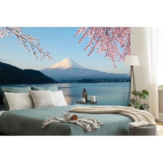 Samolepící fototapeta odraz Fuji na hladině jezera