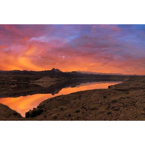 Okouzlující samolepící tapeta hra mračen