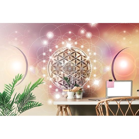 Tapeta Mandala v kouzelném provedení
