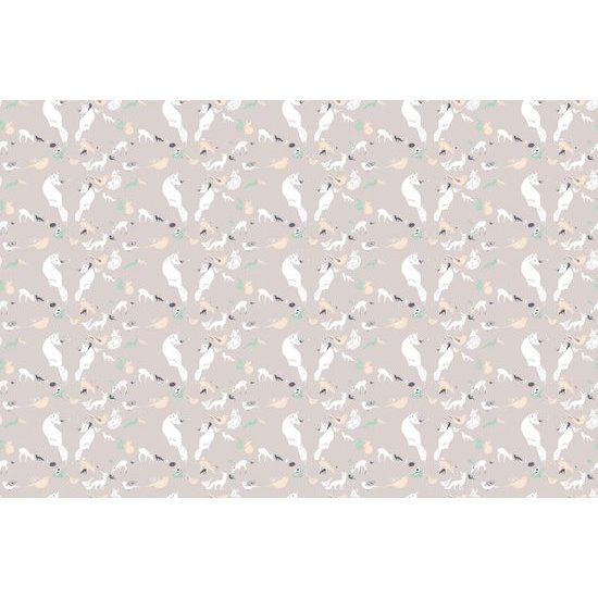 Tapeta přátelství zvířat v lese