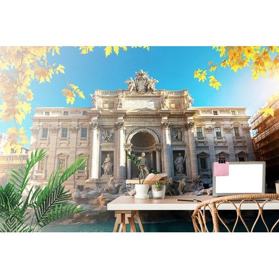 Samolepící fototapeta slavná Fontána di Trevi