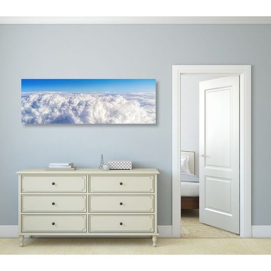 Obraz krásné bílé oblaky