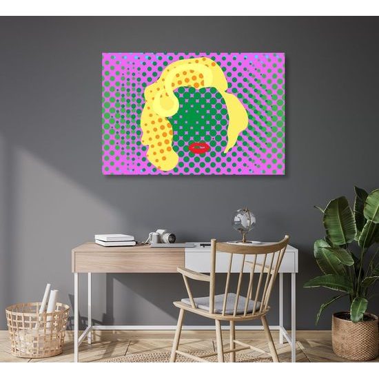 Obraz jedinečná Marilyn Monroe v pop art provedení