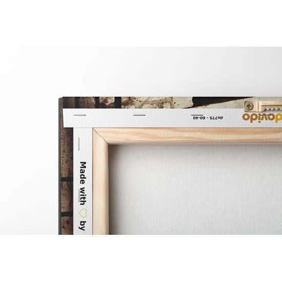 Obraz jedinečné retro kolo