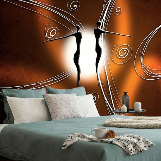 Originální tapeta etno podoba lásky