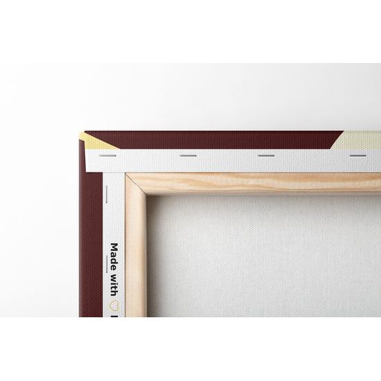 Obraz abstrakce v odstínech hnědé