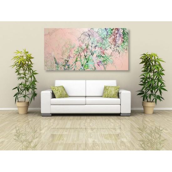 Obraz barevné větve stromu