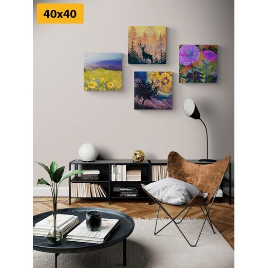 Set obrazů kouzlo přírody