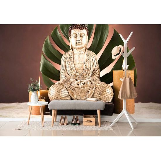 Samolepící fototapeta meditační zátiší s buddhou