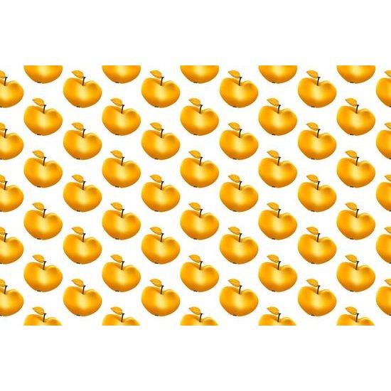 Samolepící tapeta zlatá jablka