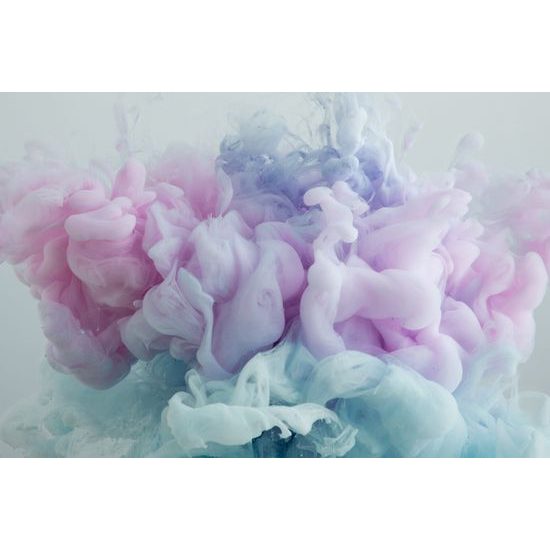 Obraz pastelová exploze barev