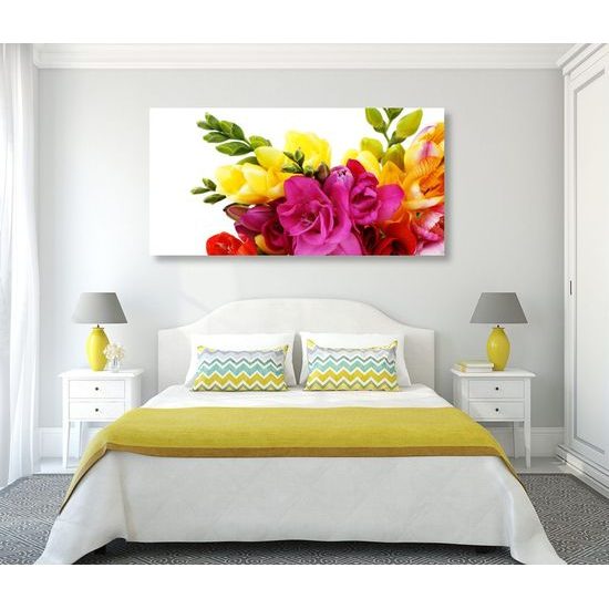 Obraz pestrobarevná kytice
