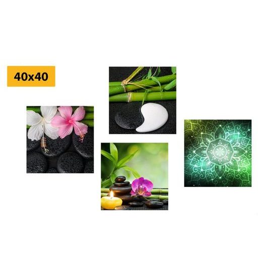 Set obrazů klidné zátiší