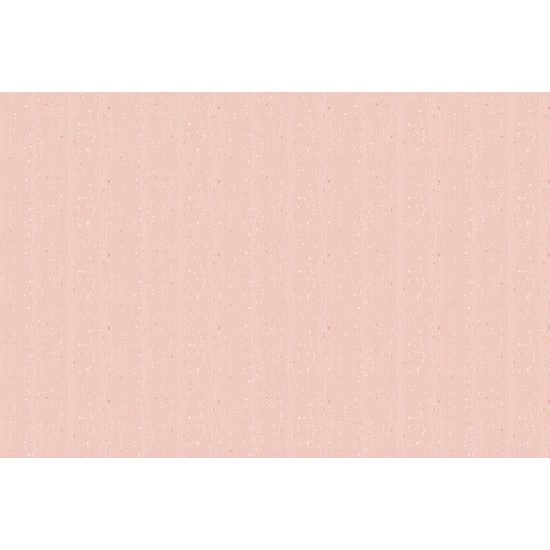 Tapeta něžná květinová louka na růžovém pozadí