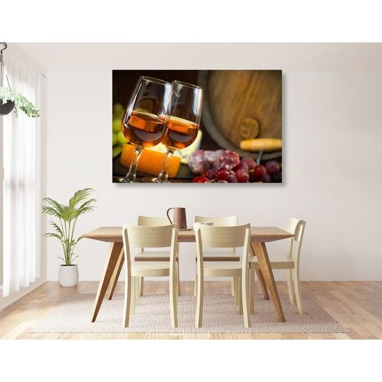 Obraz romantika u večeře