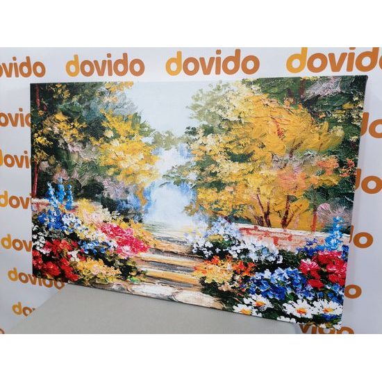 Obraz malebný kout parku