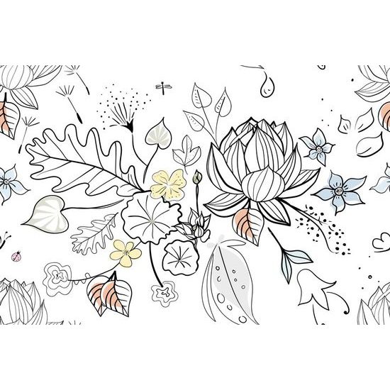 Tapeta okouzlující květiny