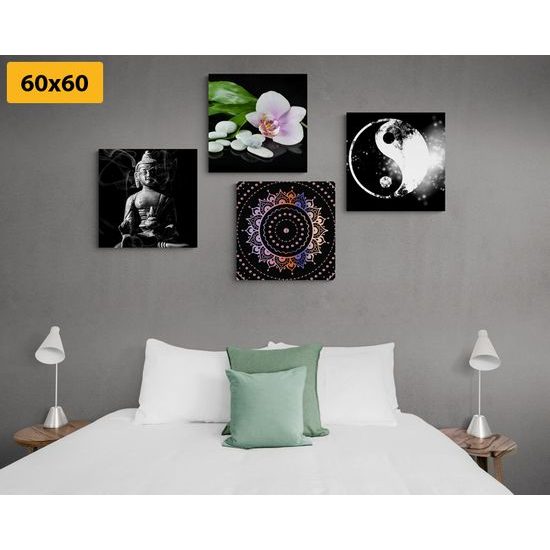 Set obrazů tajemné Feng Shui