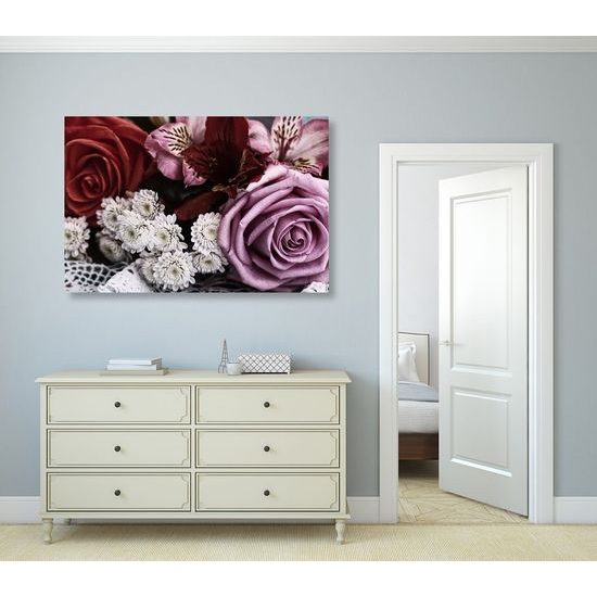 Obraz sváteční kytice