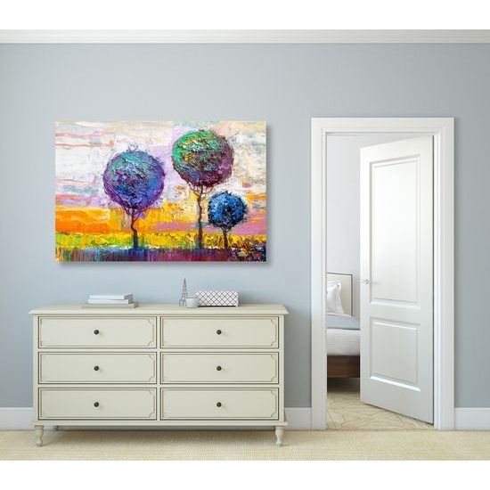 Obraz umělecká malba země